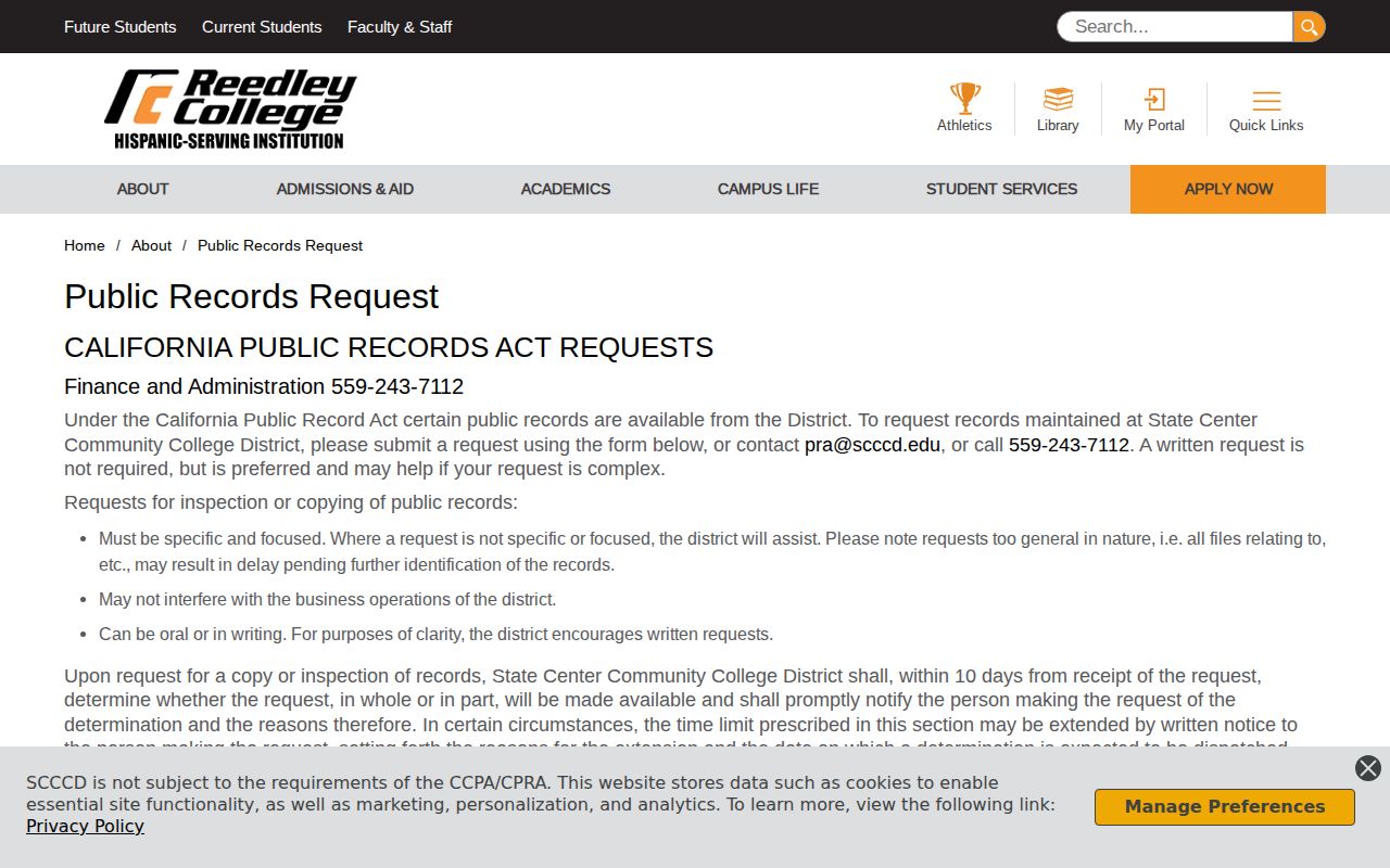 Reedley people directories college records contact channels
